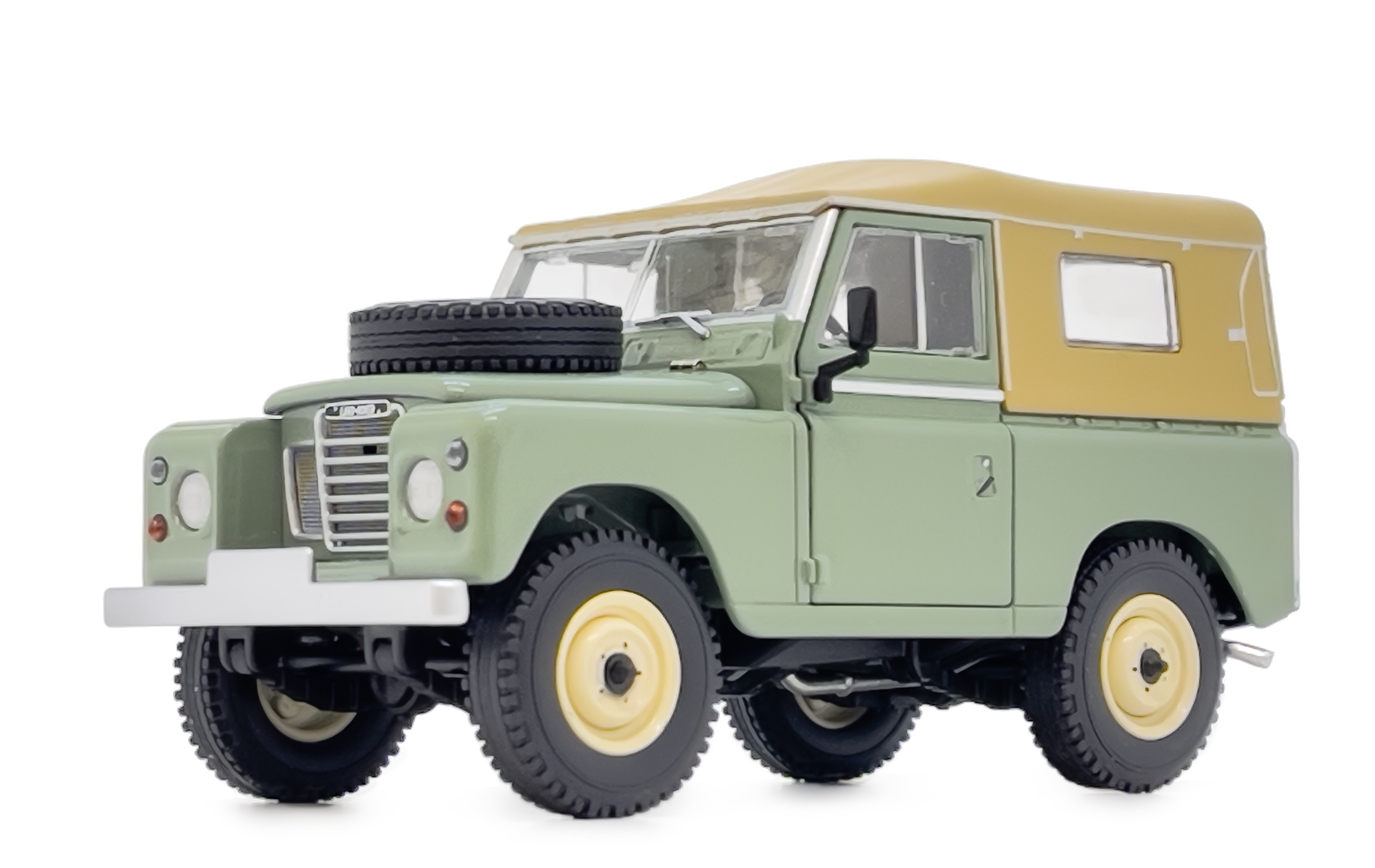 Land Rover Series 3 88 Softtop Atlantic Green - 1:32